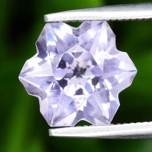 π 1.62ct 7.8x7.7mm VS Snowflake Natural Purple Amethyst - Unheated, Brazil Gem - Picture 1 of 4