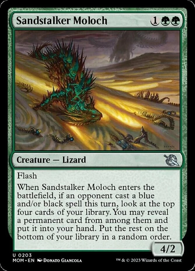 x1 Sandstalker Moloch - March of the Machines - NM - MTG - Image 1 of 1
