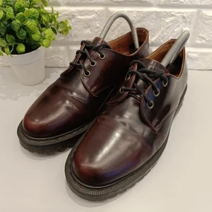 Womens TOAST x SOLOVAIR Derby Oxford Leather Burgundy Oxblood Lace Up Shoes 6 UK - Picture 1 of 18