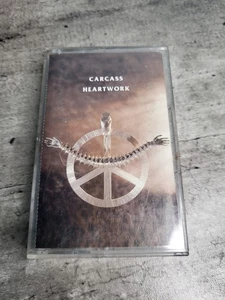 Carcass Heartwork Cassette Tape 1993 Earache Records Tested - Picture 1 of 6