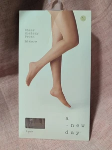 A New Day Pecan transparente Strumpfhose M/L 20 DEN - Bild 1 von 4