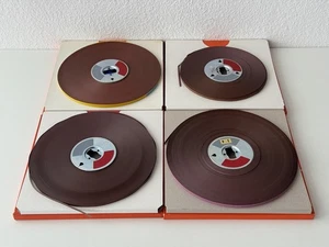 3x AGFA PER 525 + 1x cintas de estudio BASF LGR 30 P "1/4 pulgadas" (650 - 1100M.) #15 - Imagen 1 de 12