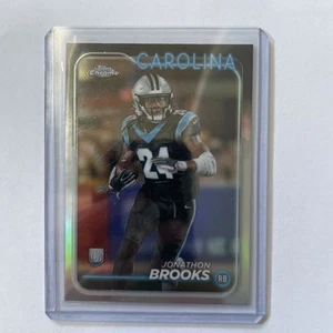 2024 Topps Chrome Rookie Refractor Jonathon Brooks - Picture 1 of 2