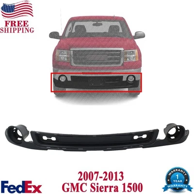 Avental dianteiro inferior válvula defletor de barragem de ar com primer para GMC Sierra 1500 2007-2013 - Imagem 1 de 4