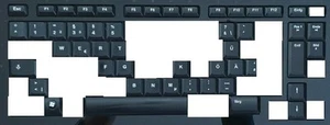 IN144 Touches du clavier Logitech diNovo Edge - Picture 1 of 2