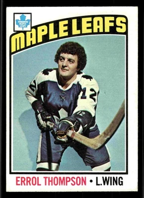 1976-77 Topps Errol Thompson #259 - Toronto Maple Leafs - Image 1 of 2