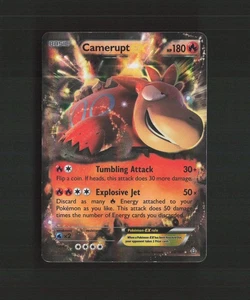 Carta Pokémon Holo Ultra Rara Camerupt EX 29/160 Primal Clash MP - Imagen 1 de 10