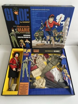G.I Joe Mademoiselle Marie Sgt Rock Underground Demolition Set MISB Hasbro 2002 - Image 1 of 4