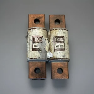 🔴Bussmann KAC-250 Cooper Tron Rectifier Fuse KAC250‼️Quantity 1 Fuse - Picture 1 of 1