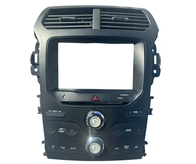 Ford Explorer 2014 a 2015 radio control de clima embellecedor bisel panel fabricante original U4877 DG Foto 1 de 4