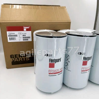 6PCS For Fleet guard Fleetguard FF5825NN 5599456 Fuel Filter NanoNet X15 Cummins - Image 1 of 4