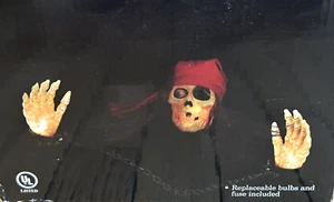 NIB Lighted Skeleton Pirate& Hands Groundbreaker Halloween Yard Prop In/Outdoor - Picture 1 of 8