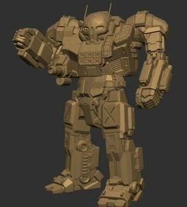 AS7-D "Atlas" - Alternate Battletech Mechwarrior Miniatures - Bild 1 von 3