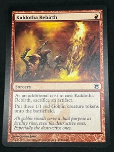 Magic the Gathering MTG Kuldotha Rebirth Red Scars of Mirrodin Common - Picture 1 of 2