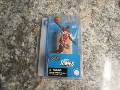 MCFARLANE - 3 Inch 2ND Edition - LEBRON JAMES - CLEVELAND CAVALIERS - 2005 NEW! - Image 1 of 4