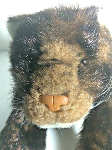 Fiesta Big Cat Plush Lying Lion Stuffed Animal 16" Brown Tan King of the Jungle - Picture 1 of 7