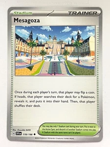 Mesagoza 178/198 Uncommon Trainer - Pokemon Scarlet & Violet Base - Near Mint NM - Picture 1 of 4