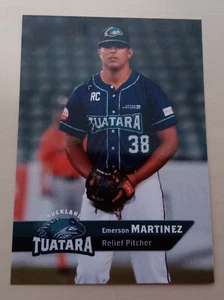2019/20 Auckland Tuatara EMERSON MARTINEZ (Frisco RoughRiders, AZL Rangers) ABL - Picture 1 of 2