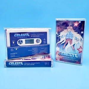 Celeste: Farewell Final Chapter 9 Video Game Soundtrack White Cassette Tape - Picture 1 of 2