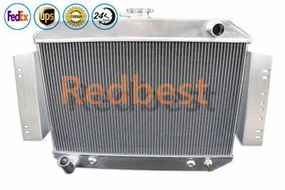 Radiador de aluminio de 3 filas para Jeep Cherokee Grand Wagoner 80-91 / 80-88 J10 J20 V8 Foto 1 de 4