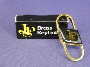 Schlüsselanhänger / JPS John Player Special Messing Brass Keyholder / NOS OVP