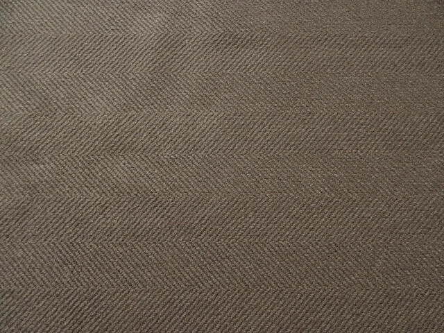 VALDESE JUMPER CHOCOLATE BROWN HERRINGBONE CHENILLE UPHOL FABRIC $14.99/YD BTY - Image 1 of 4
