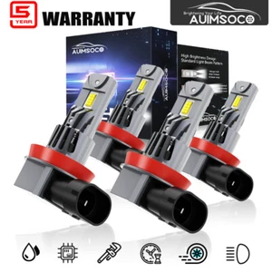 For Nissan Sentra 2013-2025 CANBUS LED Headlight High/Low Beam Bulbs Combo 4Pcs - Foto 1 di 14