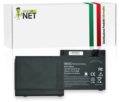 NEW NET Batteria da 4200mAh compatibile con HP EliteBook 820 G1 G2 825 G1 G2