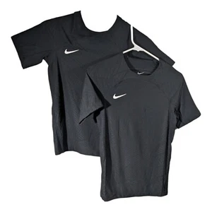 Kids Nike ADV Vapor Knit Soccer Shirts Black Dri-FIT Vaporknit Youth Medium Boys - Picture 1 of 9