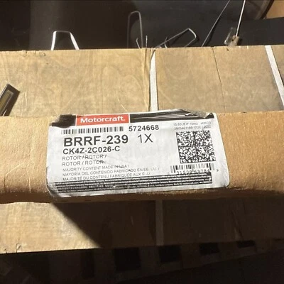NUEVO ROTOR DE FRENO GENUINO OEM FORD/MOTORCRAFT (BRRF-239) CK4Z-2C026-C Foto 1 de 4
