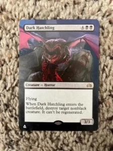 MTG- Dark Hatchling x1 - Planechase - Altered Art - Picture 1 of 1