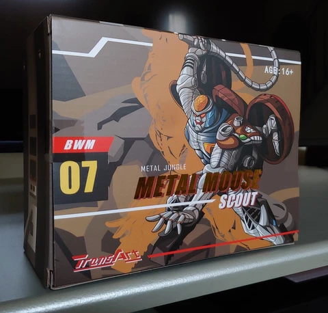 TransArt BWM-07 Metal BEAST WARS Rattrap SEALED🇺🇸NEW USA! Cover