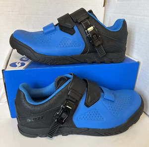 Giant Line MES Composite Sole Off-Road Cycling Shoes Black/Blue Mountain - Picture 1 of 6