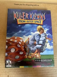 Killer Klowns From Outer Space Rare Reg A Arrow Blu Ray NEW & SEALED + FYE SLIP - Picture 1 of 4