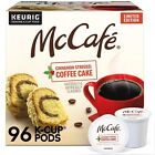 Lot 96 KCup McCafe Cinnamon Streusel Coffee Cake Pod Keurig Brew Father FreeShip