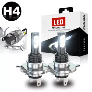 High Power HID LED Headlight H4 Bulbs Lights for Kawasaki KFX700 2003-2009 - Foto 1 di 13