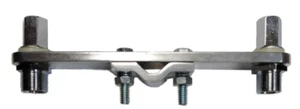 Double antenne radio Pro Trucker PTDAM1 CB support miroir aluminium avec goujons d'antenne - Photo 1/4