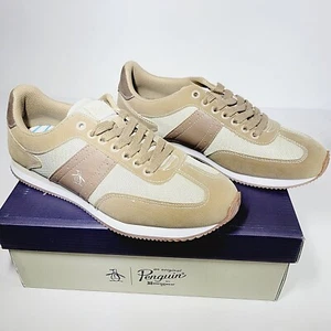 Original Penguin New Athletic Sneaker Shoes Brown 10.5 8.5 Running Casual Ultra  - Picture 1 of 6