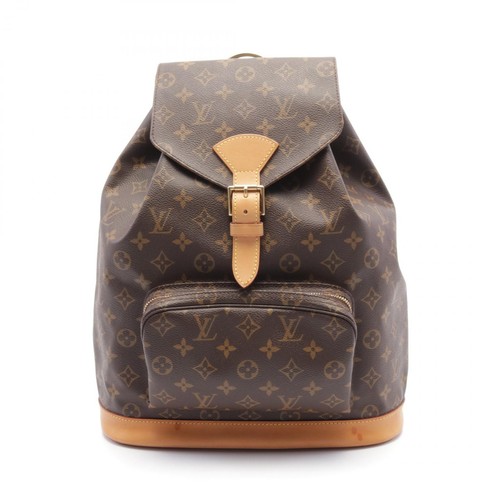 LOUIS VUITTON（LV） Zaino zaino Louis Vuitton MontsourisGM M51135 tela monogramma usato