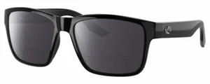 Costa Del Mar Paunch Unisex Polarized BIFOCAL Reading Sunglass Black 57mm 41 Opt - Picture 1 of 10