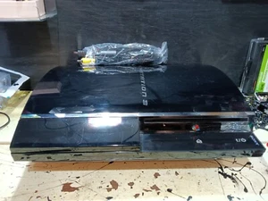 PS3 Fat Console Only CECHE01 80GB Tested Backwards Compatible READ DESCRIPTION - Picture 1 of 12
