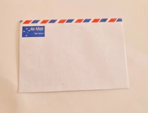 Vintage Air Mail Envelope Australian Airmail Par Avion collectable - Picture 1 of 5