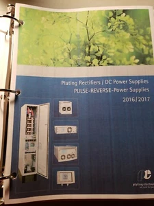 Plating Rectifiers Dc Power Supplies Pulse Reverse Power Supplies 16-17 manual - Picture 1 of 2