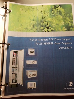 Plating Rectifiers Dc Power Supplies Pulse Reverse Power Supplies 16-17 manual - Image 1 of 2