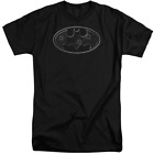 Batman Glass Hole Logo - Men's Tall Fit T-Shirt