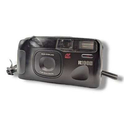 Ricoh Shotmaster Zoom Super Point Shoot Camera 35mm Film 38-80mm Untested - Image 1 of 4