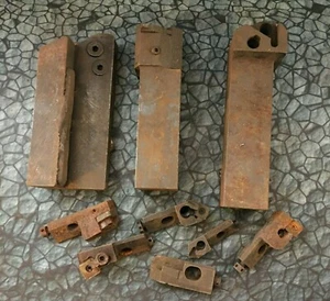 Menge 10 Hartmetall Einsatz Drehmaschine Werkzeug Halter verschiedene Größen 1-1/2" 2-1/2" - Bild 1 von 8