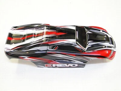 NEW TRAXXAS 1/16 E-REVO Body Factory Painted RED RE6R - Image 1 of 3