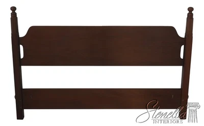 F70280: KITTINGER Queen Or Full Size Mahogany Bed Headboard - Image 1 of 4