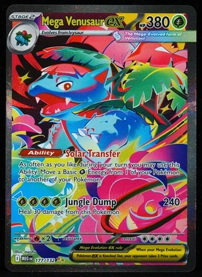 Mega Venusaur #177 NM-M MPP Pokemon Card - Image 1 of 3